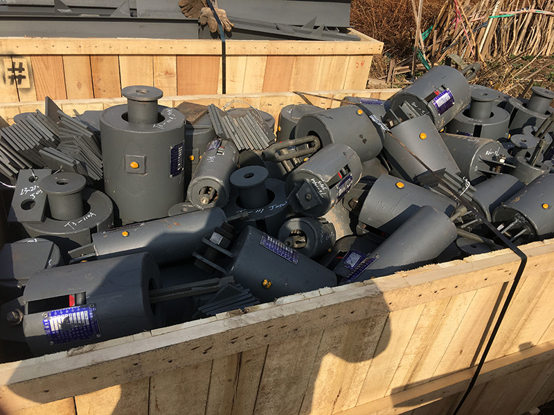 弹簧支吊架装箱